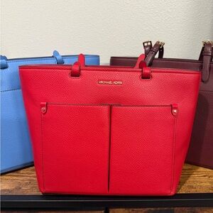 Michael Kors Vibrant Red Tote
